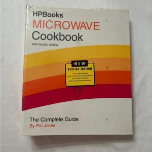 Vintage HP Microwave Cookbook The Complete Guide 1983 Ring Bound Factory Sealed